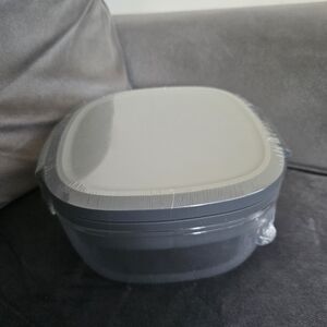 bentgo Glass All-in-One Salad Container, Dark Gray, 61 oz.